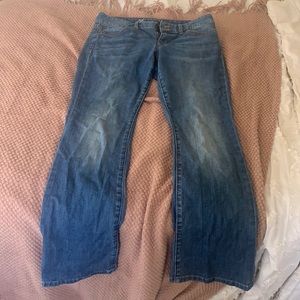 Tommy Hilfiger Vintage Blue Low Rise Flared Jeans